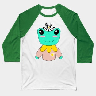 Cowboy Frog Baseball T-Shirt